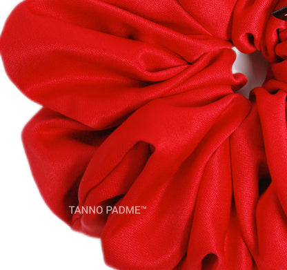 "Cherry Red" Ultra Gentle Anti-Breakage Premium Satin Hair Scrunchie