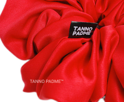 "Cherry Red" Ultra Gentle Anti-Breakage Premium Satin Hair Scrunchie