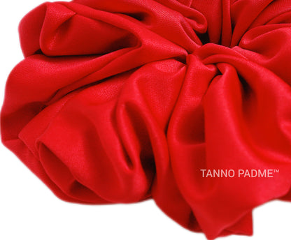 "Cherry Red" Ultra Gentle Anti-Breakage Premium Satin Hair Scrunchie