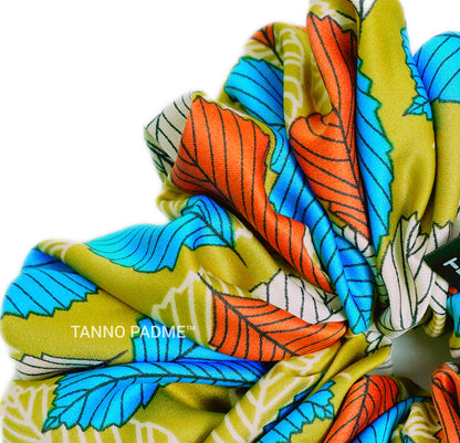 "Autumn Gold" Ultra Gentle Anti-Breakage Premium Satin Hair Scrunchie