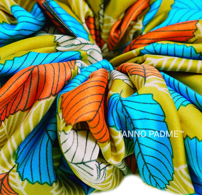 "Autumn Gold" Ultra Gentle Anti-Breakage Premium Satin Hair Scrunchie