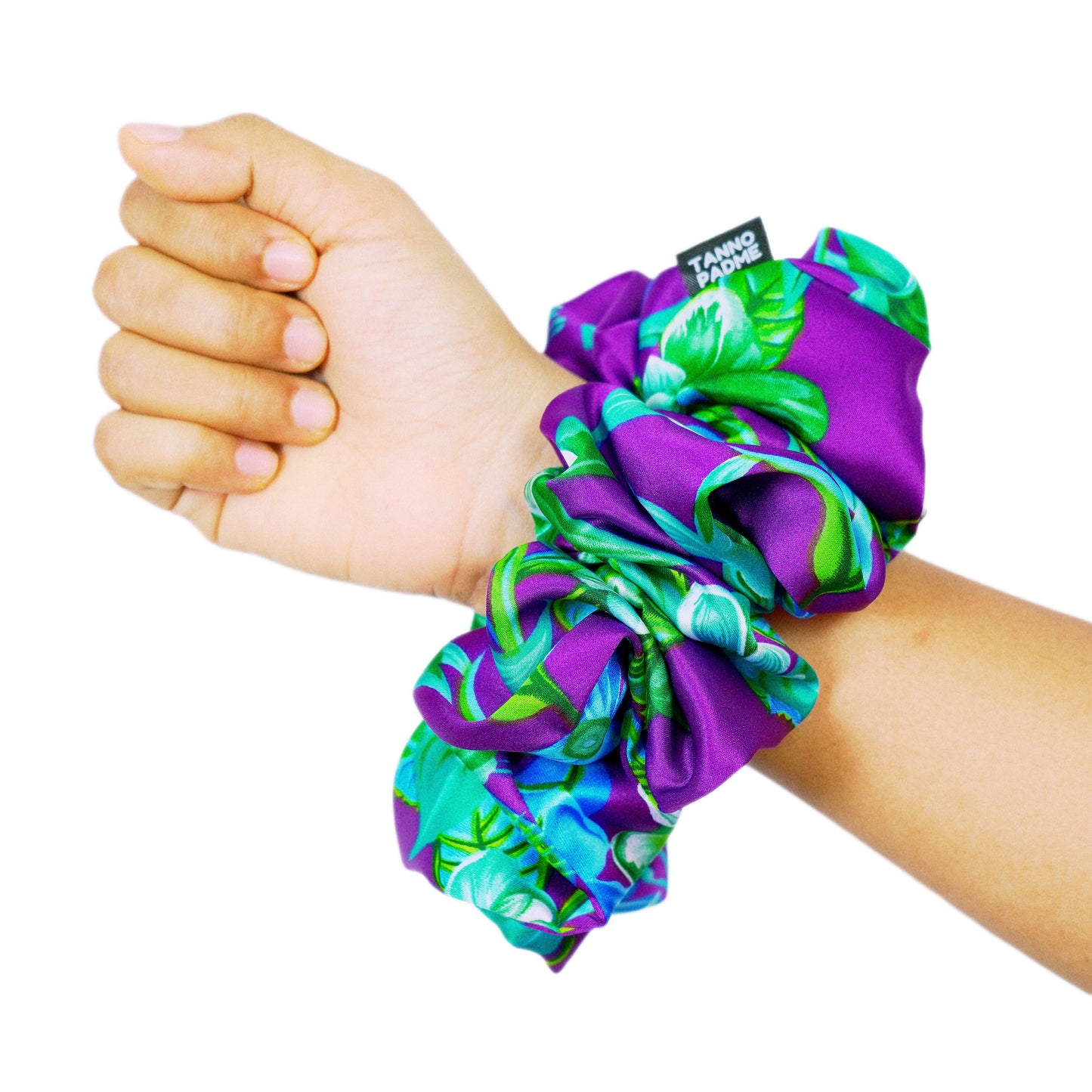 LUNA - HAIR SCRUNCHIE HIGH QUALITY SUPER SOFT PREMIUM SATIN (LARGE)