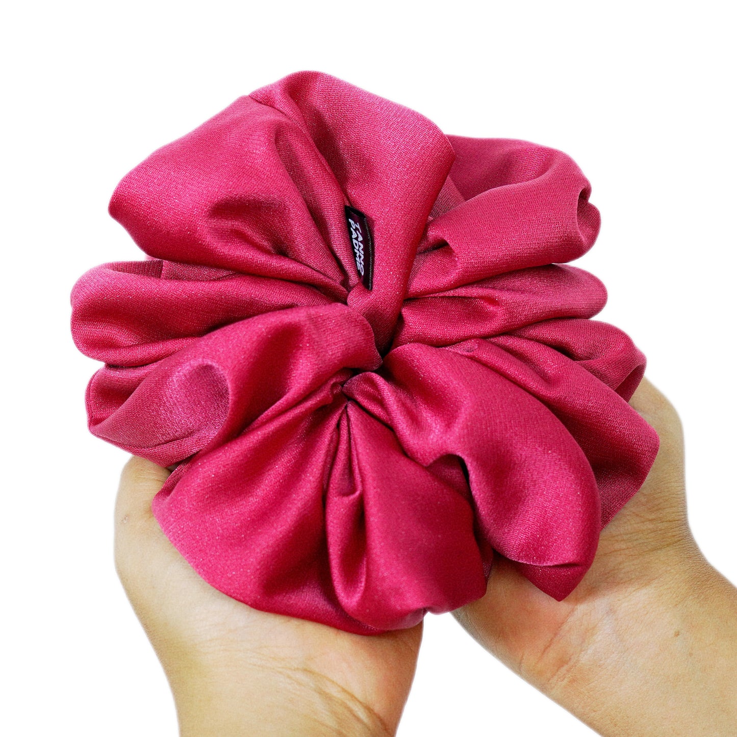 CHARLOTTE - HAIR SCRUNCHIE HIGH QUALITY SUPER SOFT PREMIUM SATIN (LARGE)