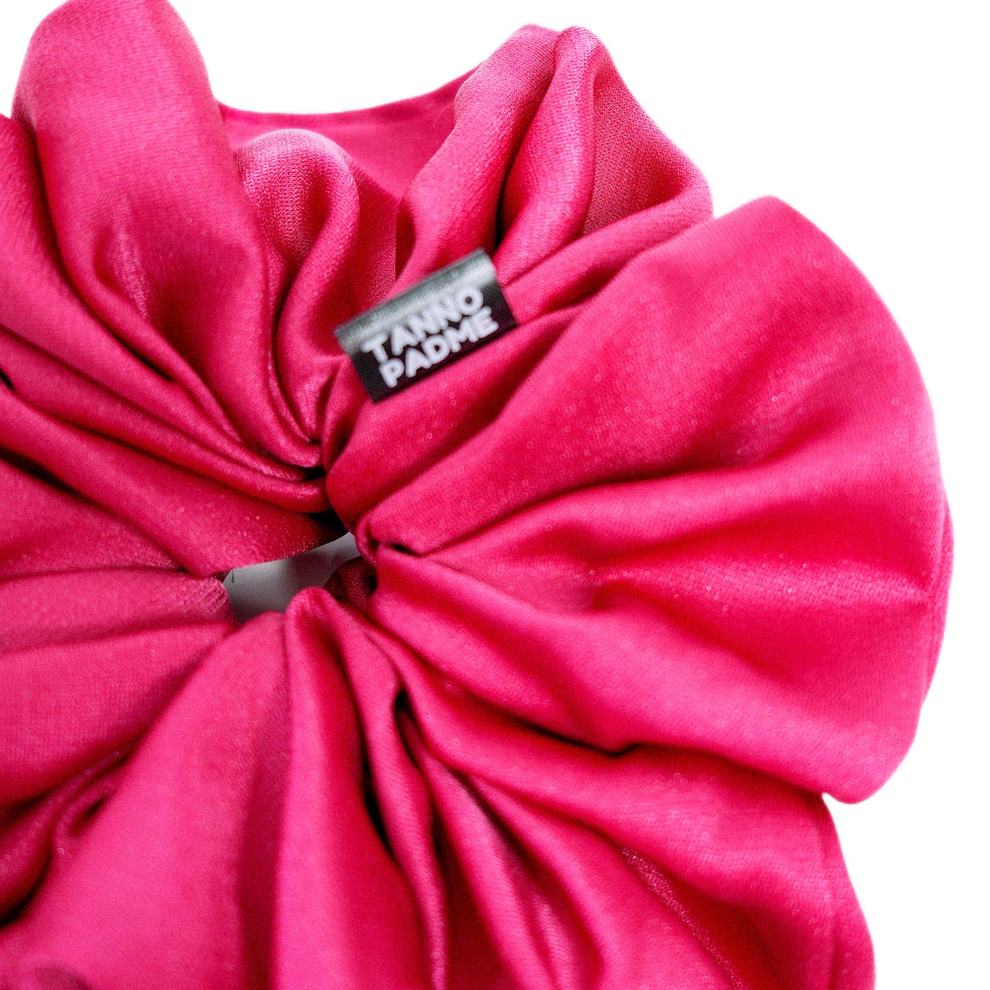 CHARLOTTE - HAIR SCRUNCHIE HIGH QUALITY SUPER SOFT PREMIUM SATIN (LARGE)