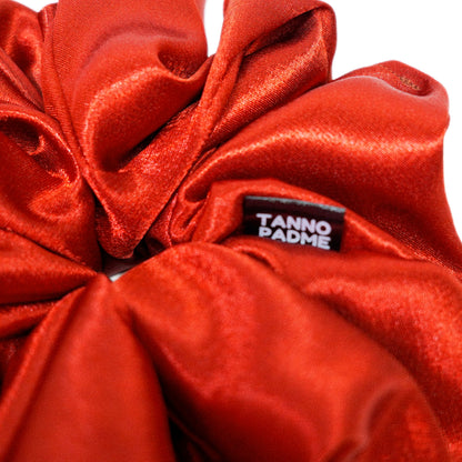 "Bronze Shimmer" Ultra Gentle Anti-Breakage Premium Satin Hair Scrunchie