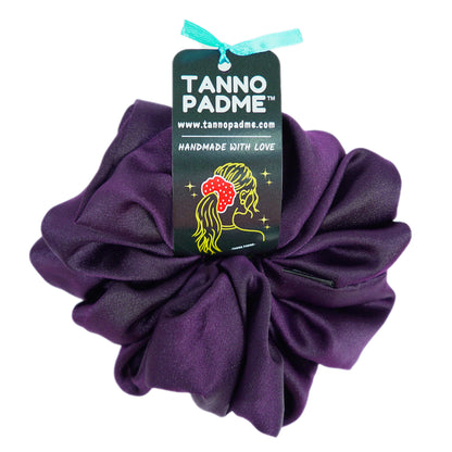 "Berry Burst" Ultra Gentle Anti-Breakage Premium Satin Hair Scrunchie