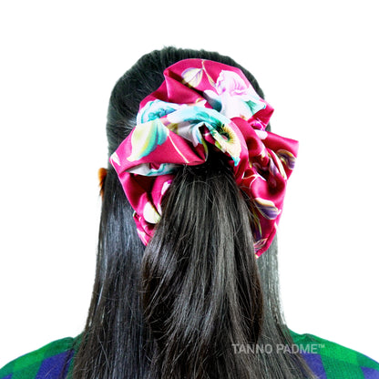 "Lily" Ultra Gentle Anti-Breakage Premium Satin Hair Scrunchie