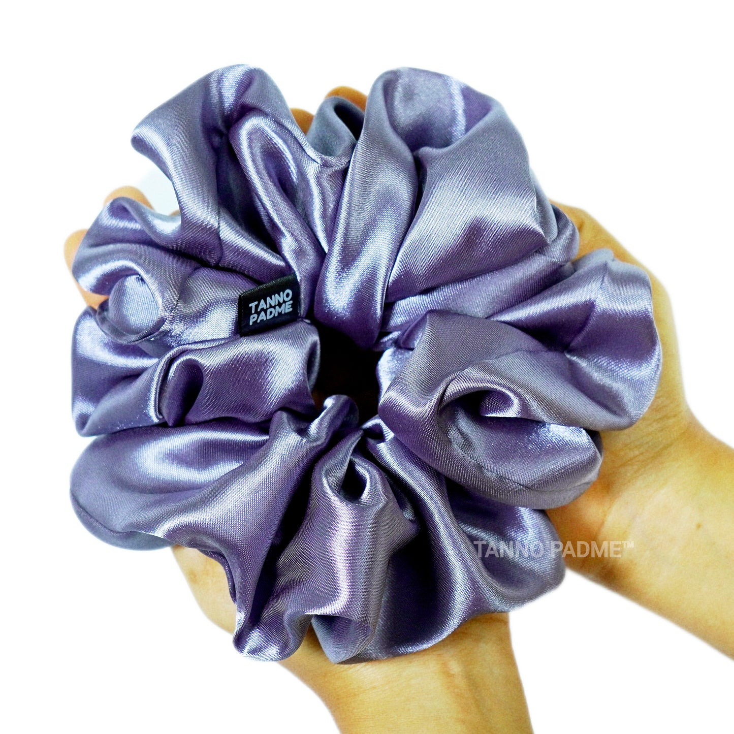 ELEGANCE - HAIR SCRUNCHIE HIGH QUALITY SUPER SOFT PREMIUM SATIN (LARGE)