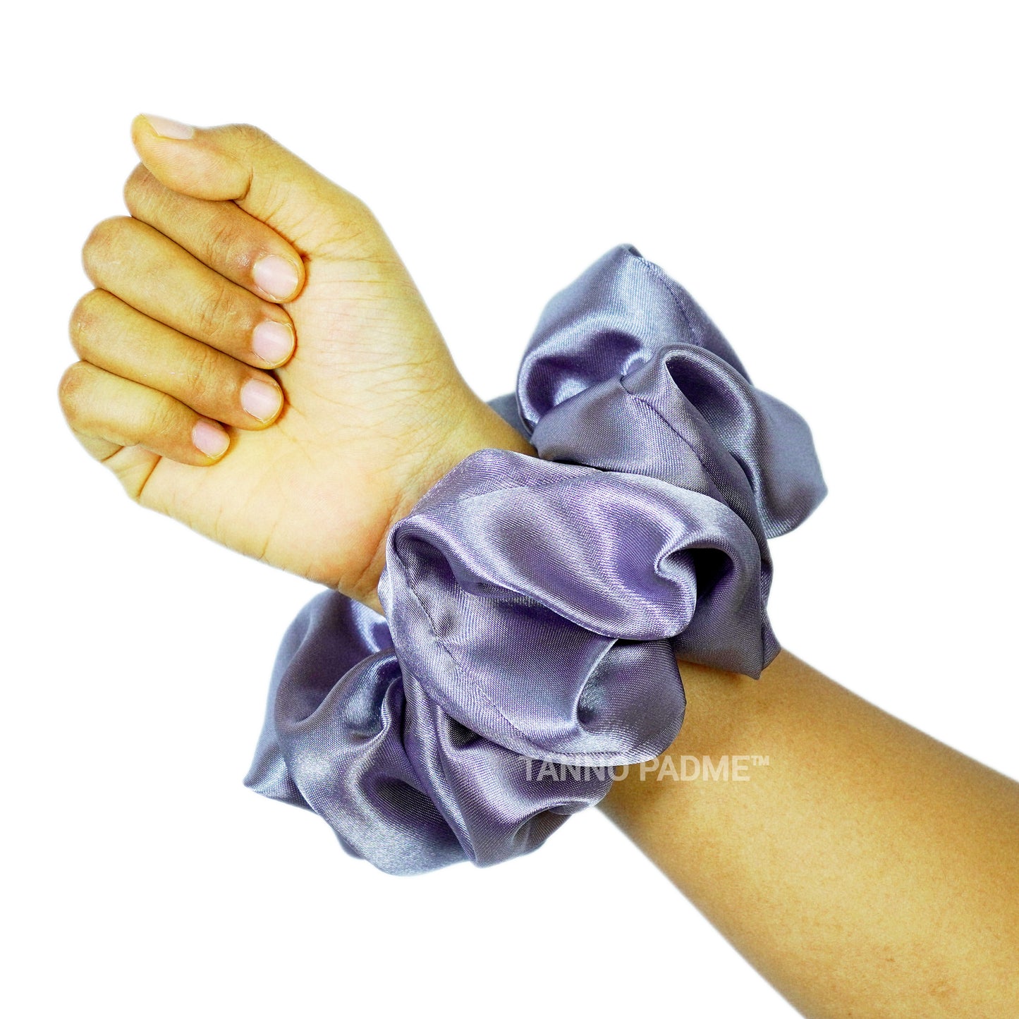 ELEGANCE - HAIR SCRUNCHIE HIGH QUALITY SUPER SOFT PREMIUM SATIN (LARGE)