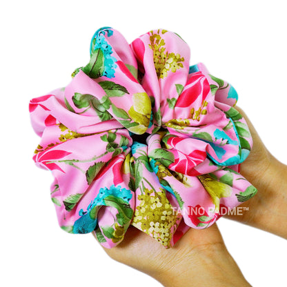 "Sakura" Ultra Gentle Anti-Breakage Premium Satin Hair Scrunchie