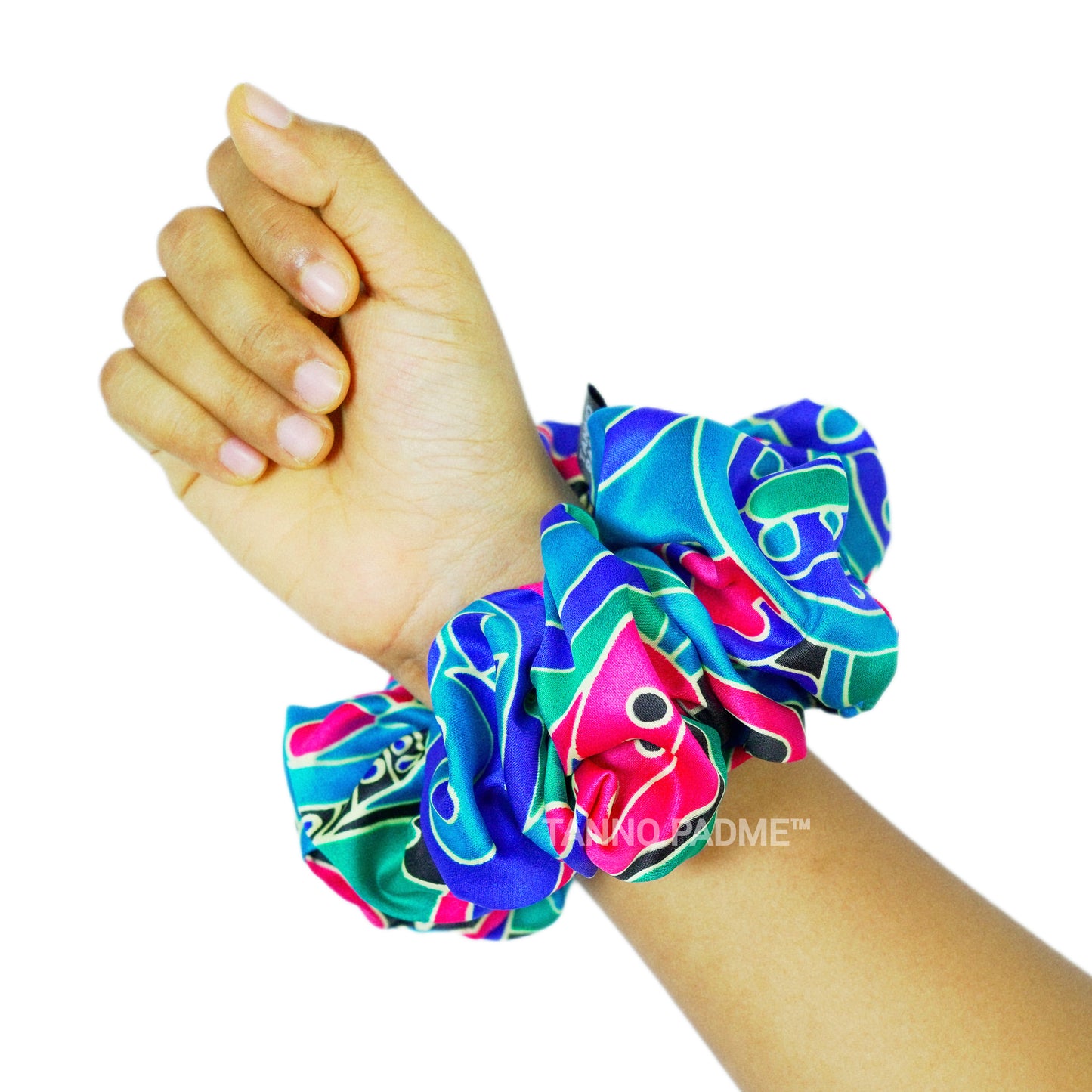 UNIQUE - HAIR SCRUNCHIE HIGH QUALITY SUPER SOFT PREMIUM SATIN (LARGE)