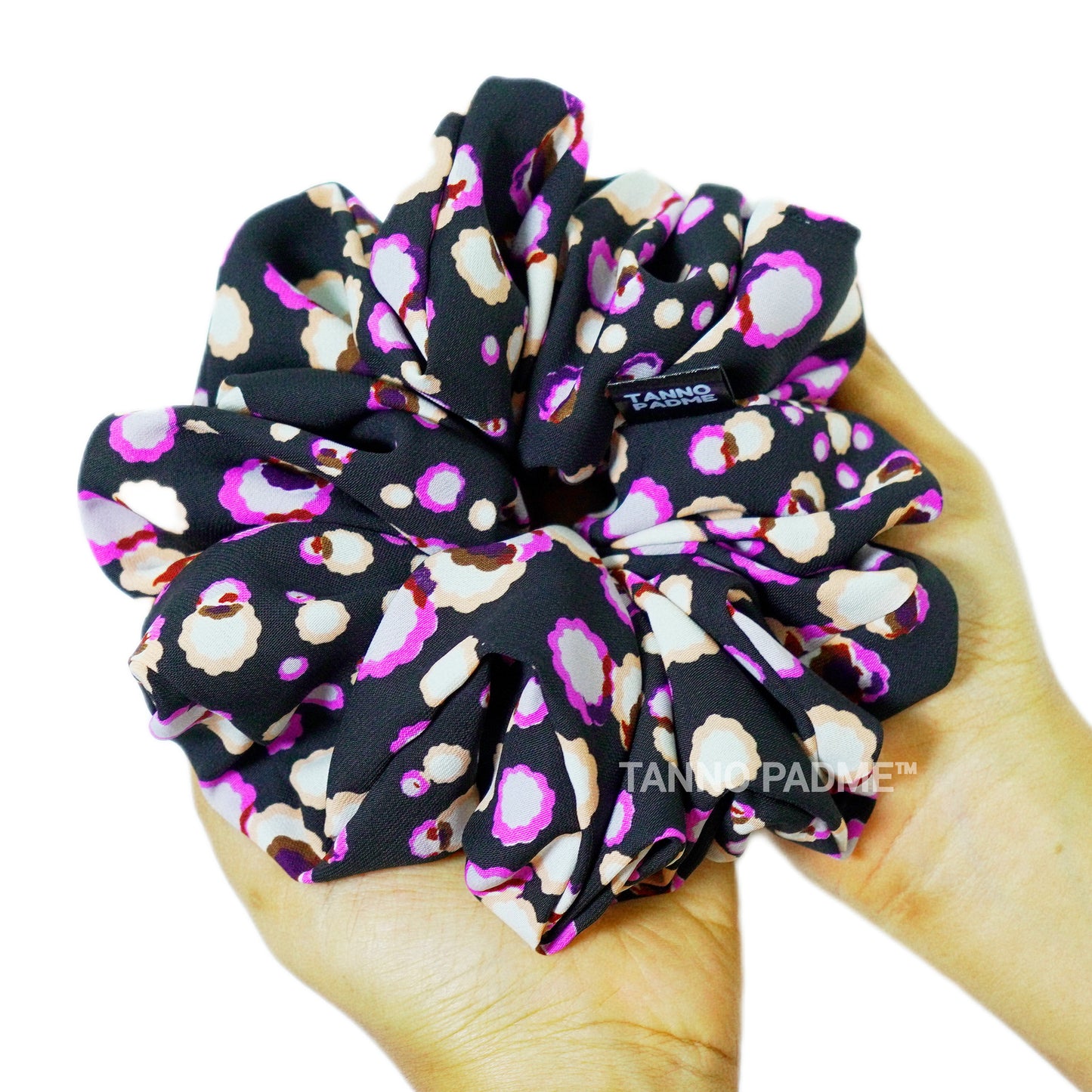 STYLE - HAIR SCRUNCHIE HIGH QUALITY SUPER SOFT PREMIUM SATIN (LARGE)