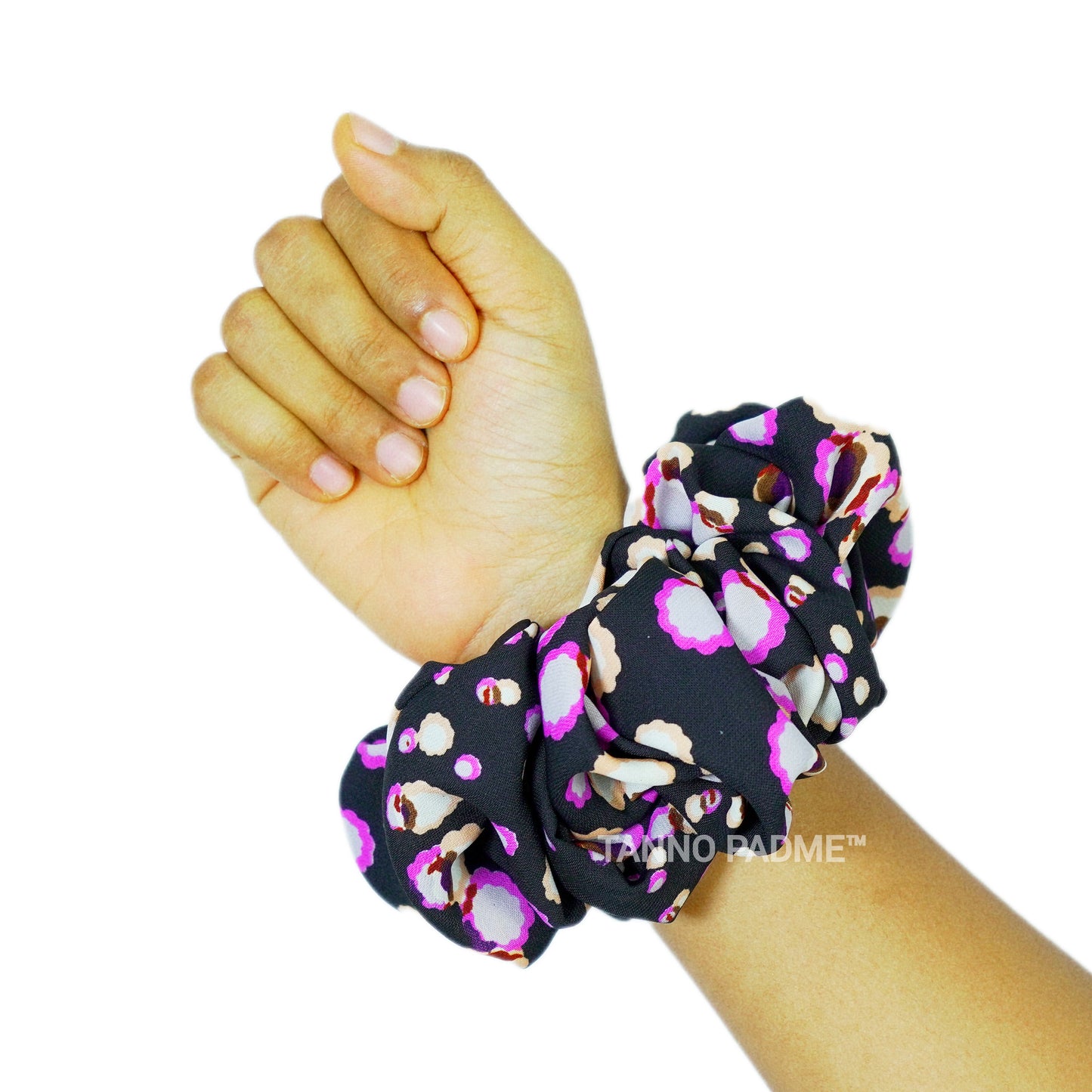 STYLE - HAIR SCRUNCHIE HIGH QUALITY SUPER SOFT PREMIUM SATIN (LARGE)