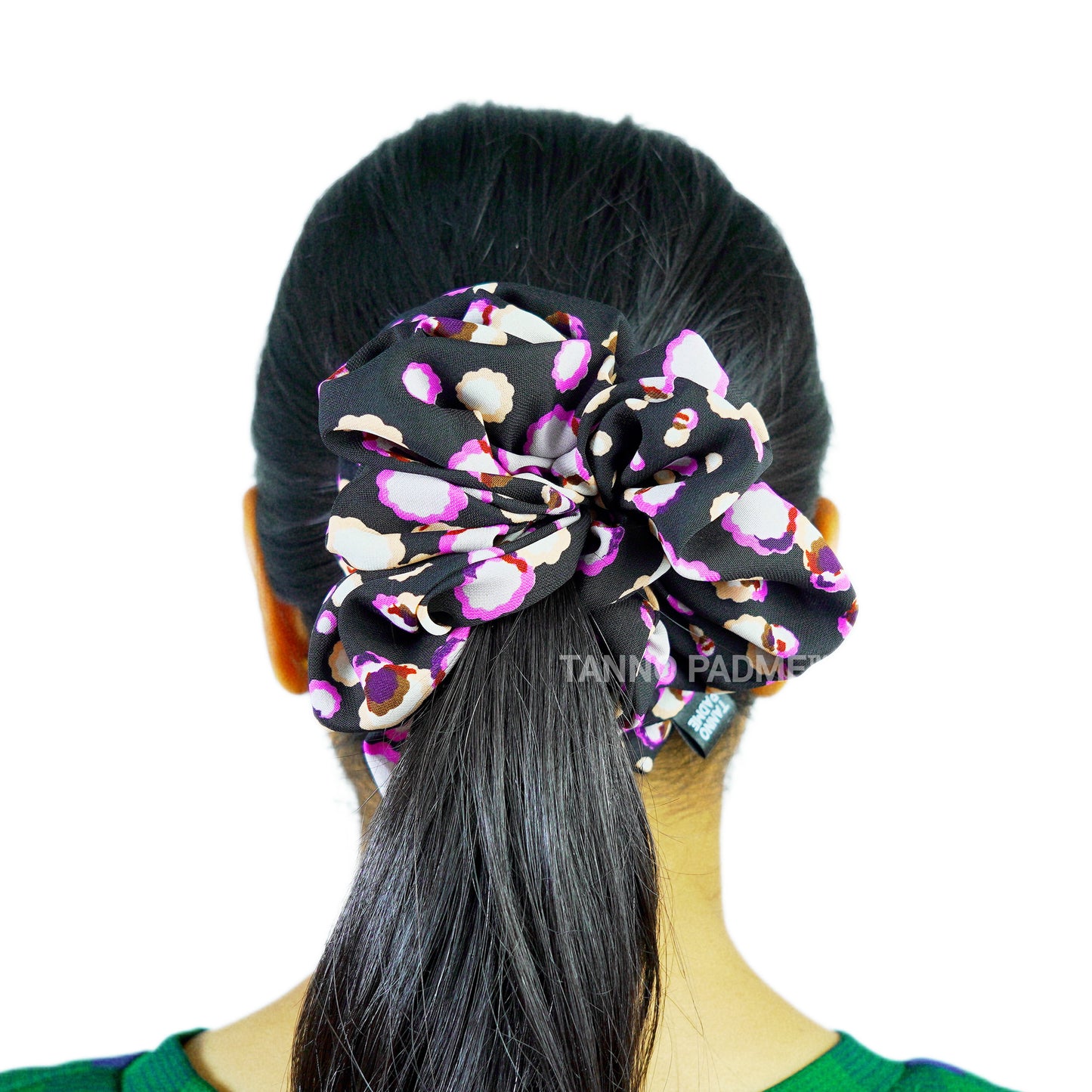 STYLE - HAIR SCRUNCHIE HIGH QUALITY SUPER SOFT PREMIUM SATIN (LARGE)