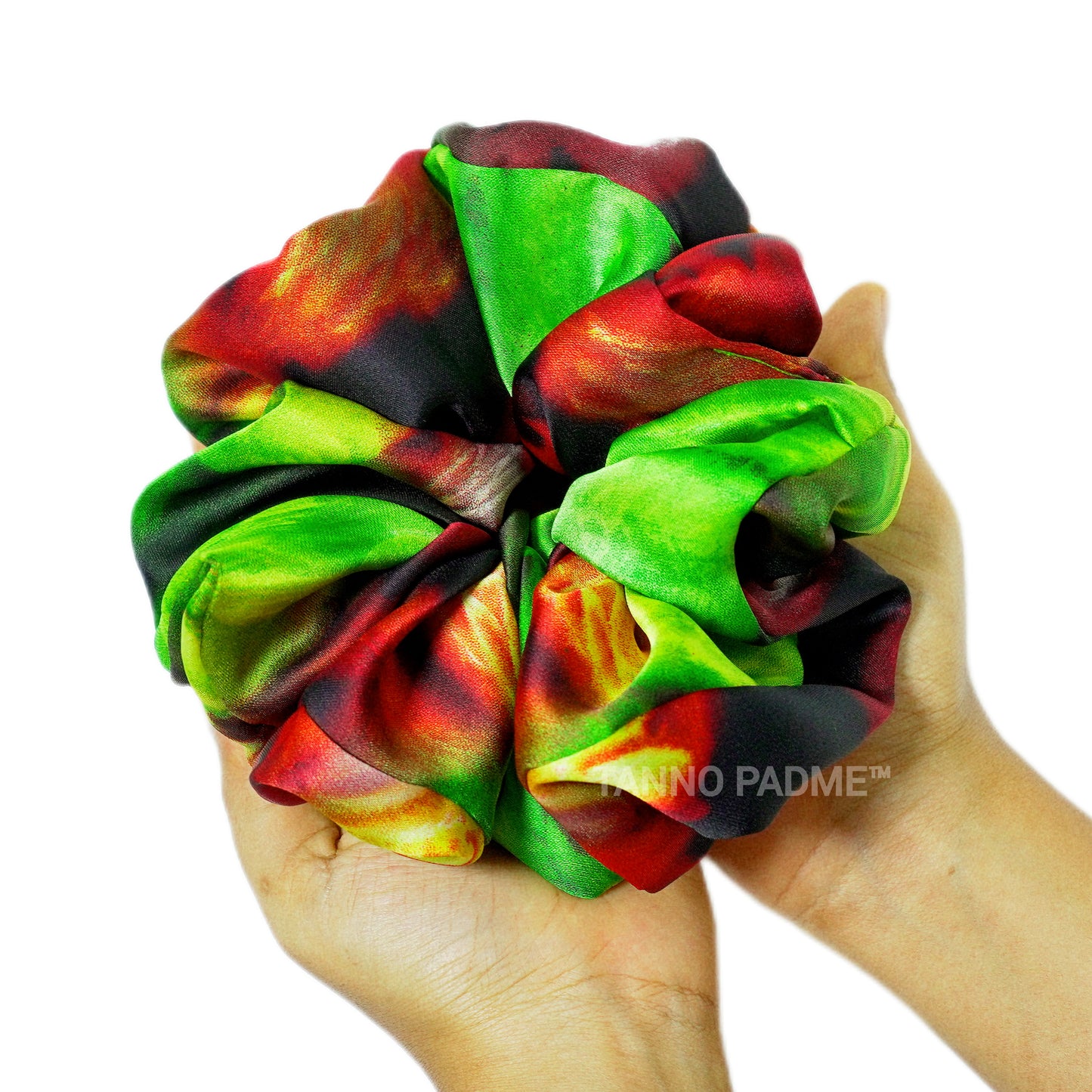 DIVA - HAIR SCRUNCHIE HIGH QUALITY SUPER SOFT PREMIUM SATIN (LARGE)