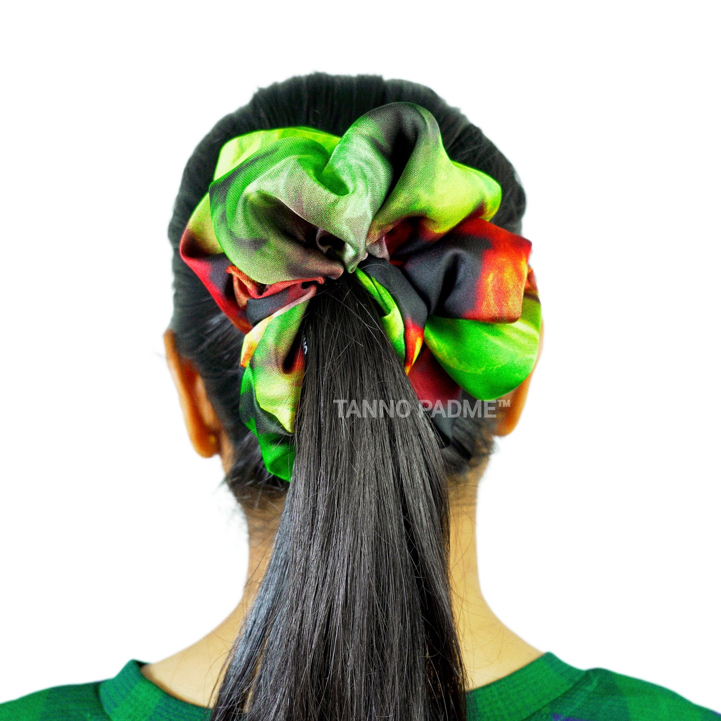 DIVA - HAIR SCRUNCHIE HIGH QUALITY SUPER SOFT PREMIUM SATIN (LARGE)