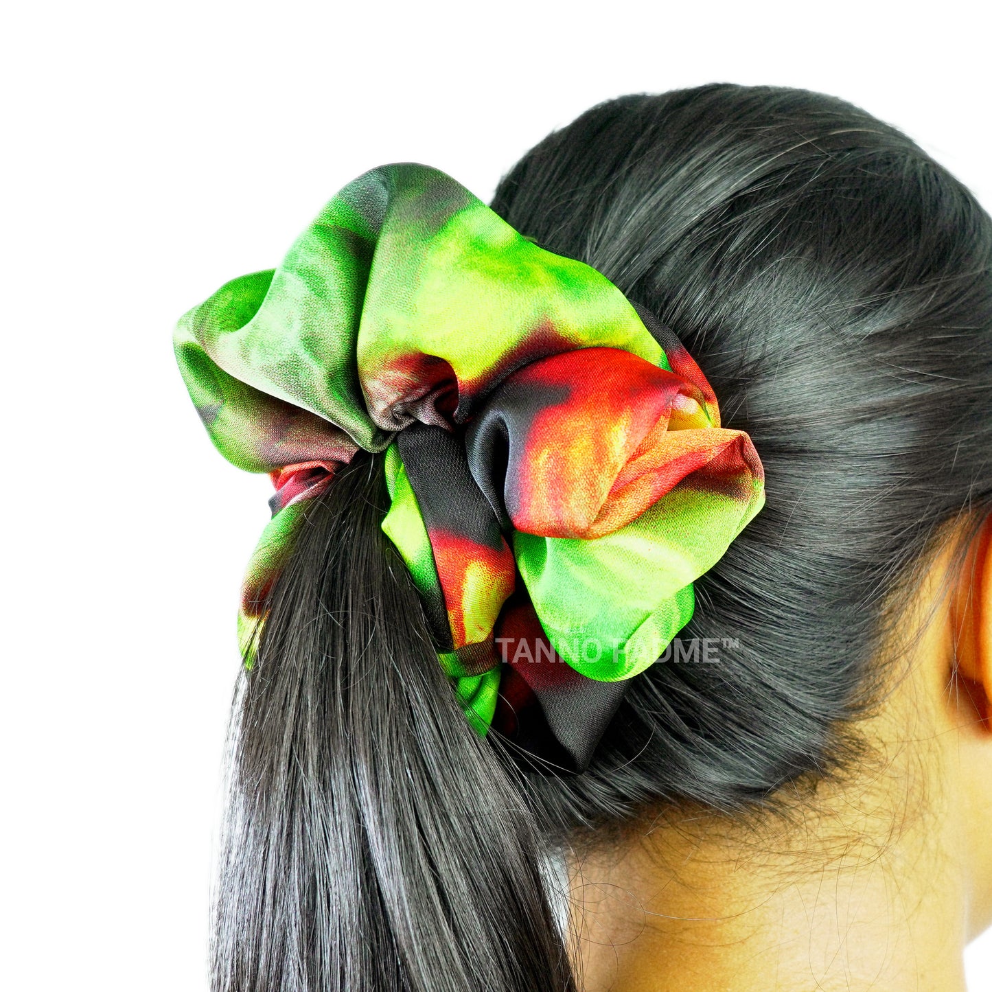 DIVA - HAIR SCRUNCHIE HIGH QUALITY SUPER SOFT PREMIUM SATIN (LARGE)