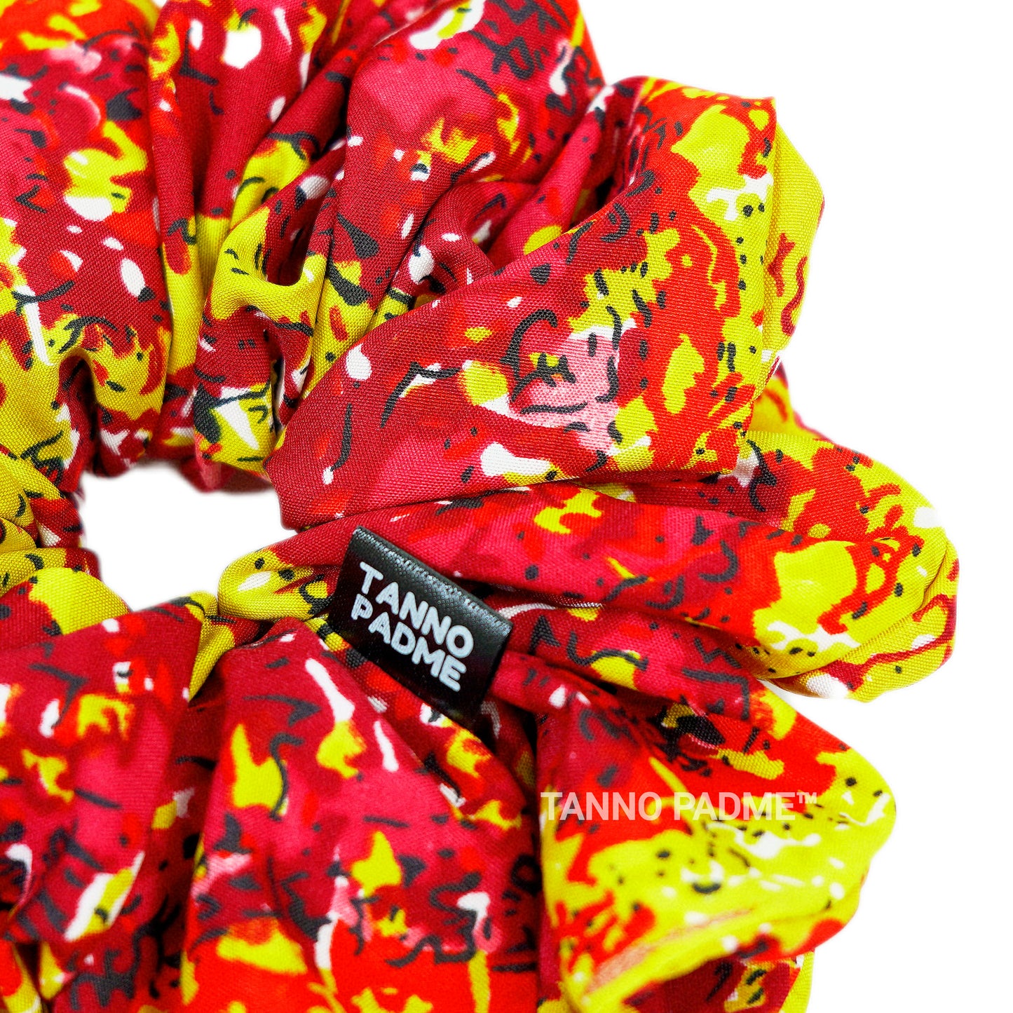 CURIOUS - HAIR SCRUNCHIE HIGH QUALITY SUPER SOFT PREMIUM SATIN (LARGE)