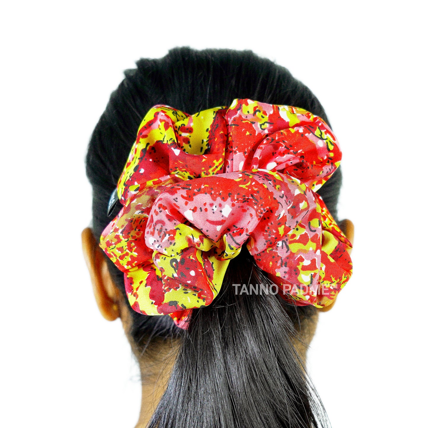 CURIOUS - HAIR SCRUNCHIE HIGH QUALITY SUPER SOFT PREMIUM SATIN (LARGE)